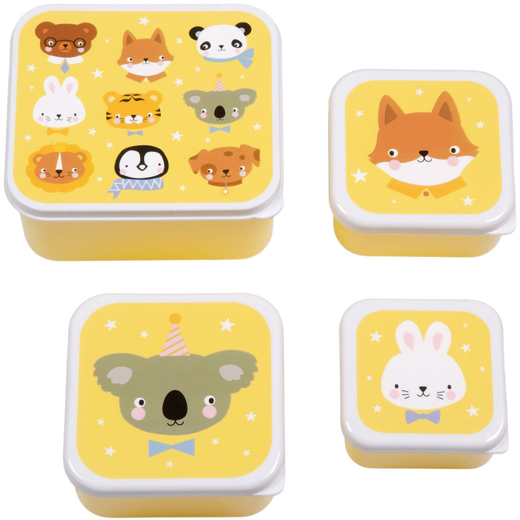 Animal Friends lunch box set