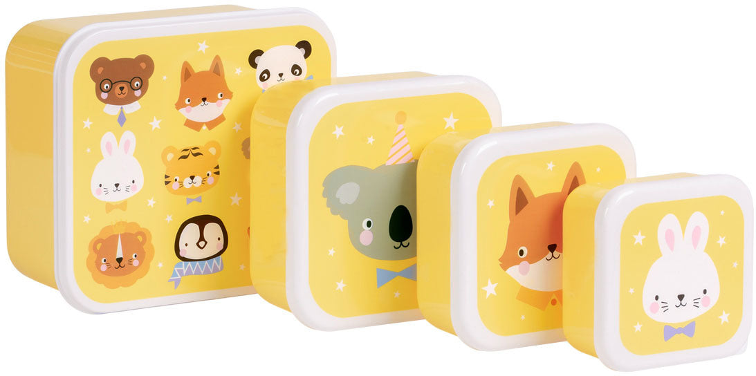 Animal Friends lunch box set