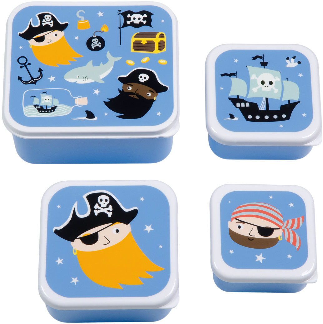 Pirate lunch box set