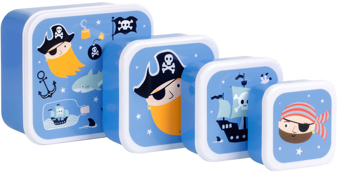 Pirate lunch box set