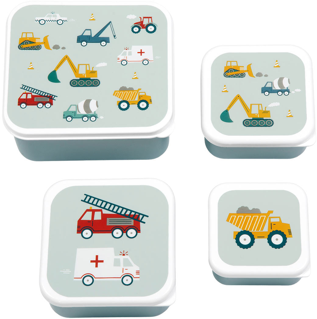 Lunchbox set vehicles
