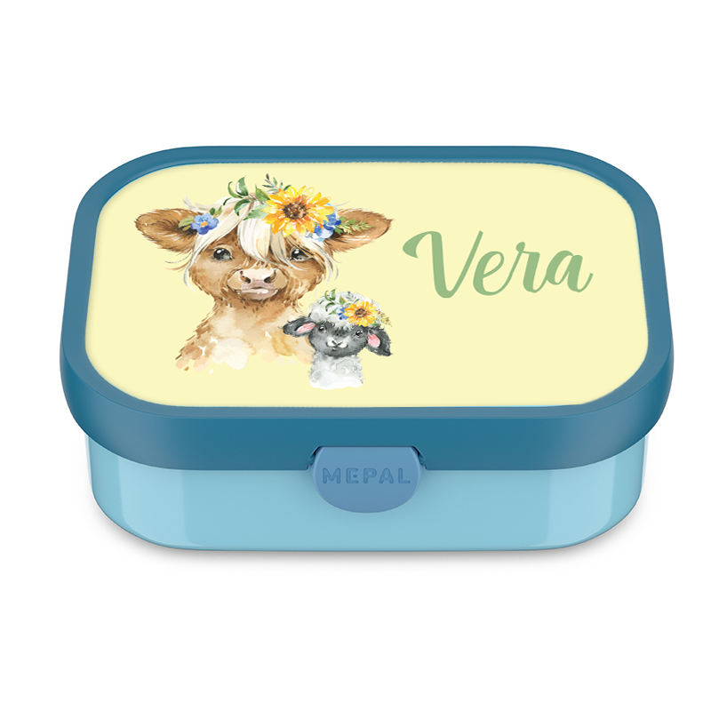 MEPAL snack box Highland animals