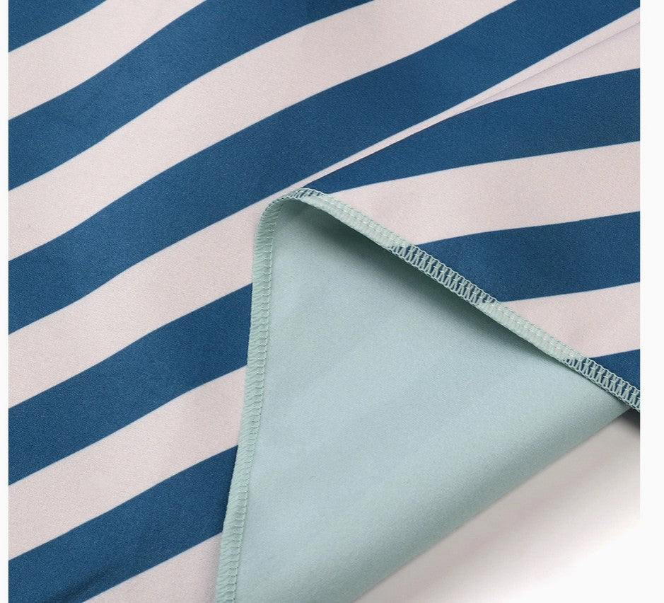 Microfasertuch Beach Club blau