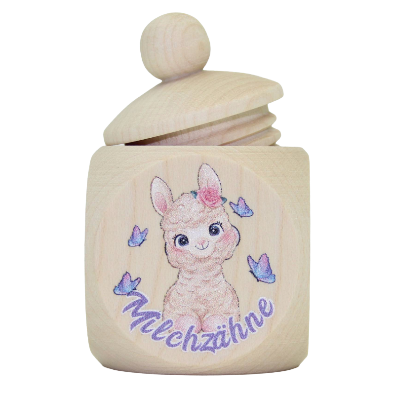 Lama boîte à dents de lait