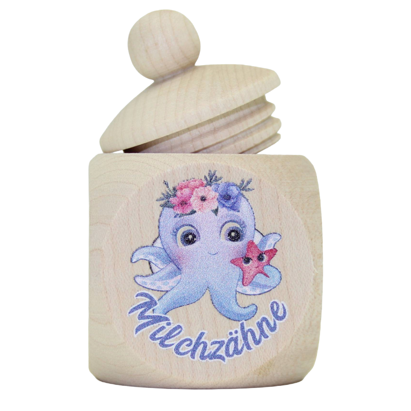 Poulpe boîte à dents de lait