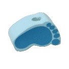 Mini feet motif beads