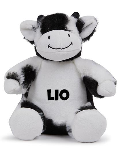 Cuddly toy MINI cow black:white