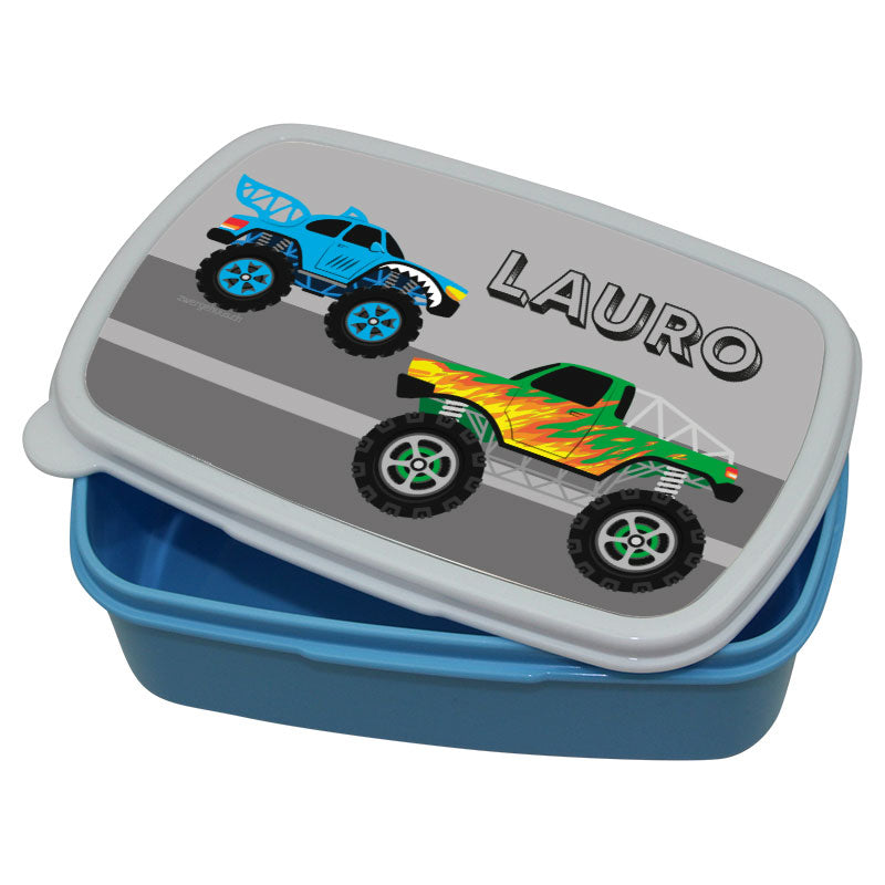 Lunchbox plastic monster truck