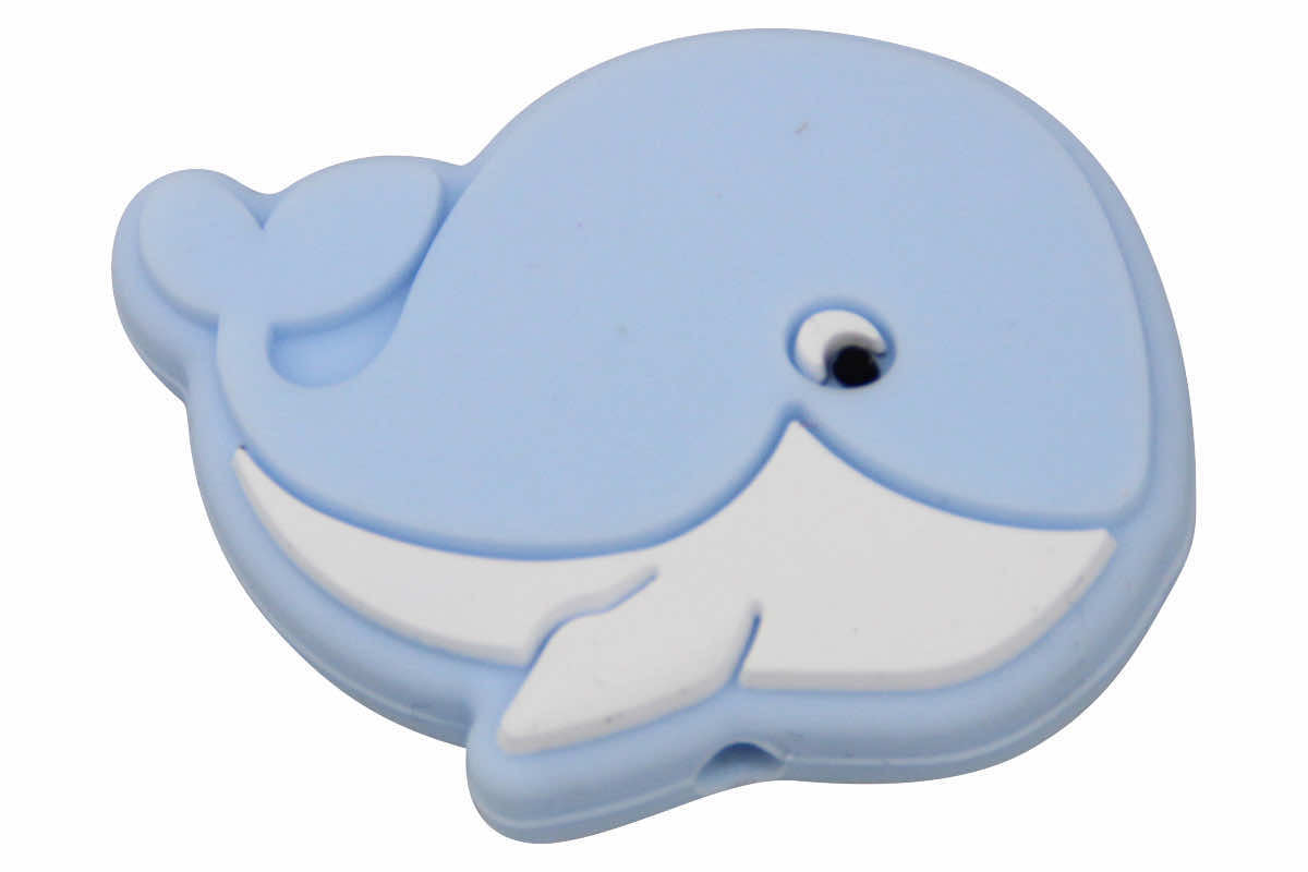 Silicone motif whale
