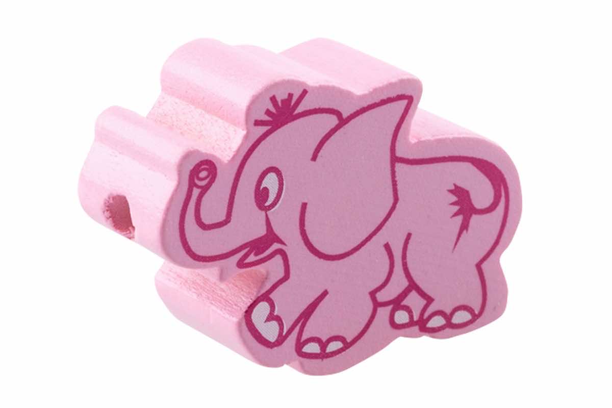 Elephant motif beads