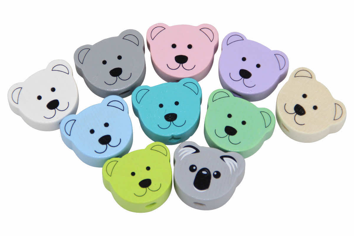Perles à motifs Mini-ours