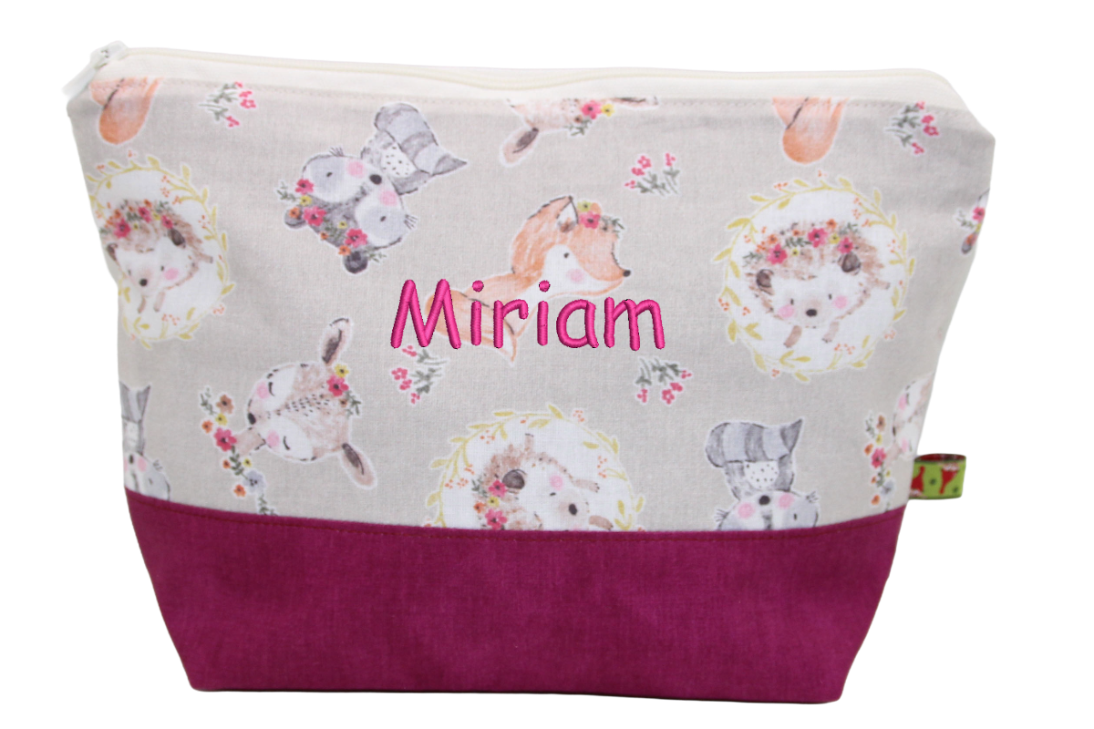 Necessaire animaux de la forêt