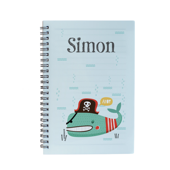 Cahier de poisson pirate