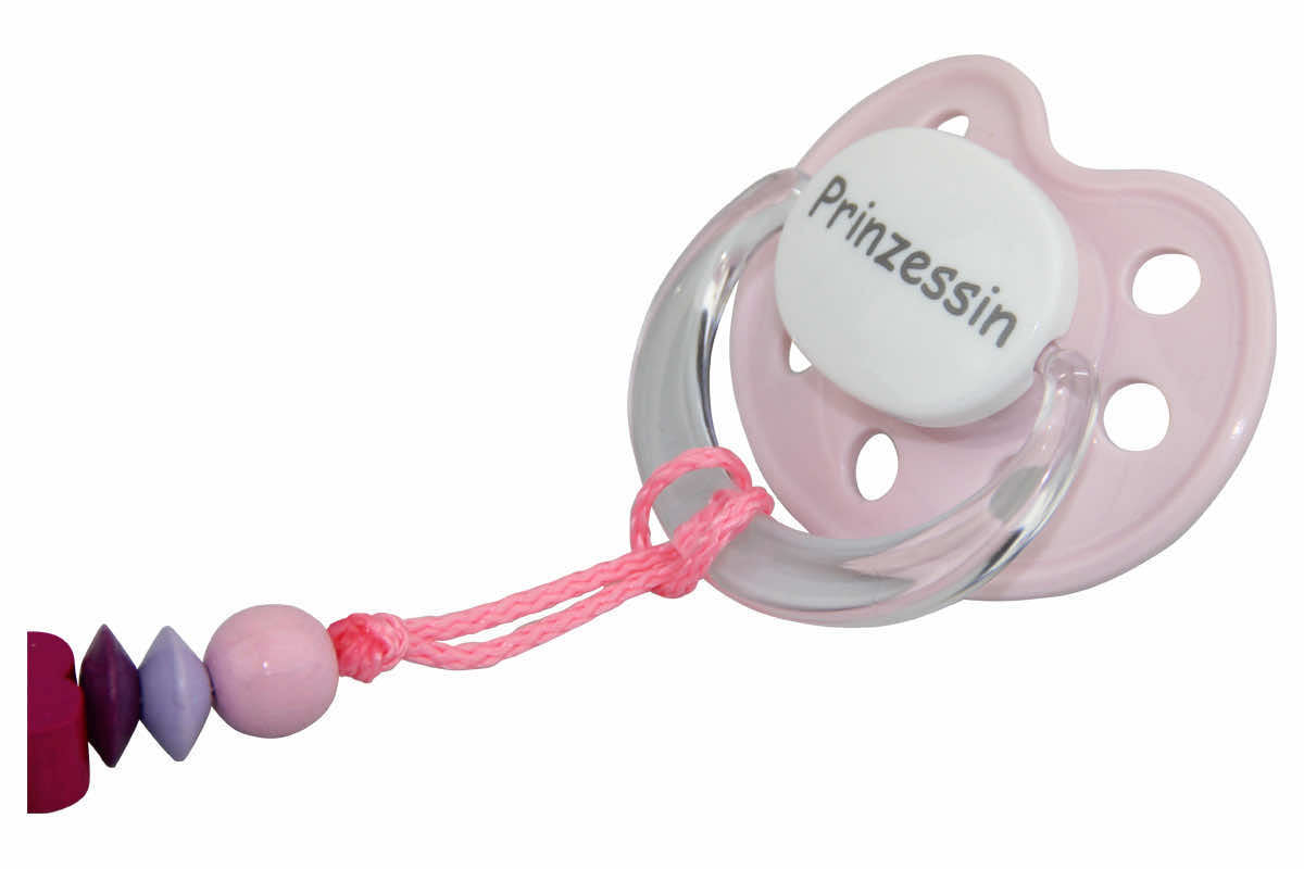 Type of attachment (pacifier not supplied)