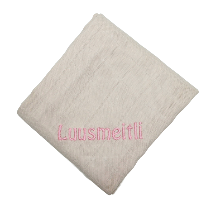 % Nuscheli beige mit Luusmeitli