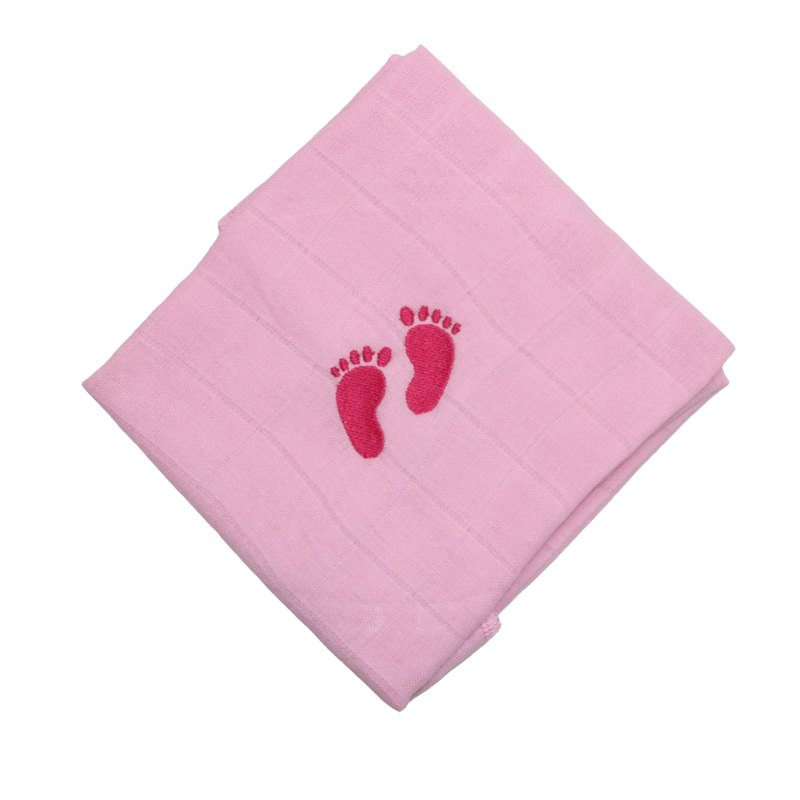 % Nuscheli pastellrosa Füsse