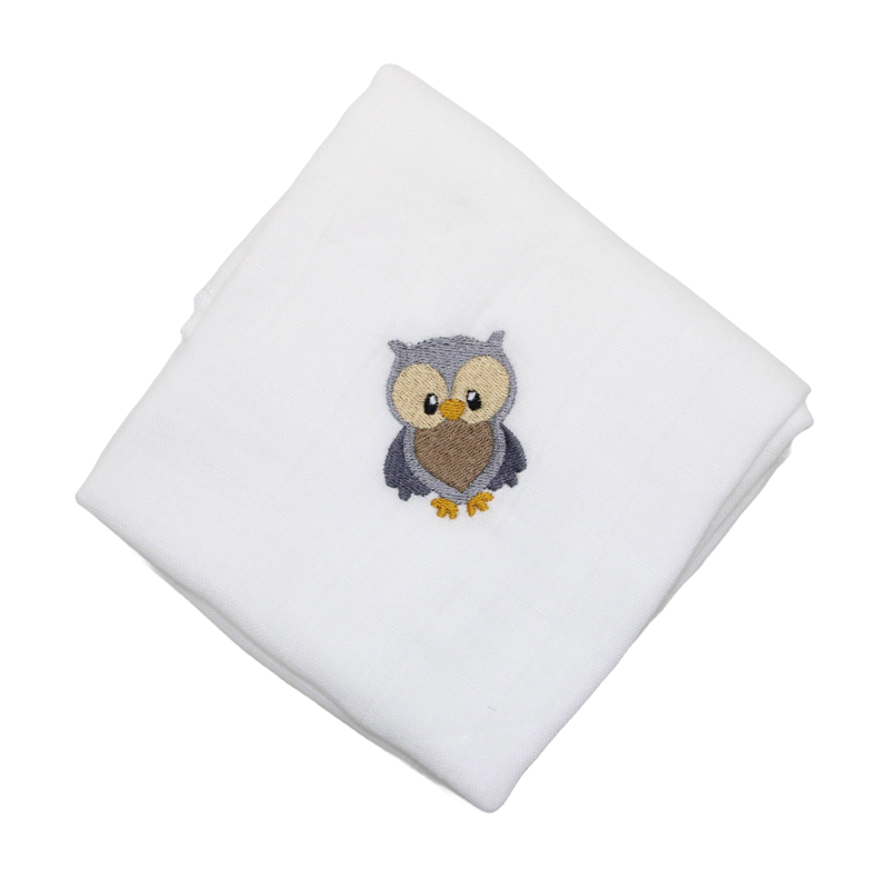 % Nuscheli weiss Eule