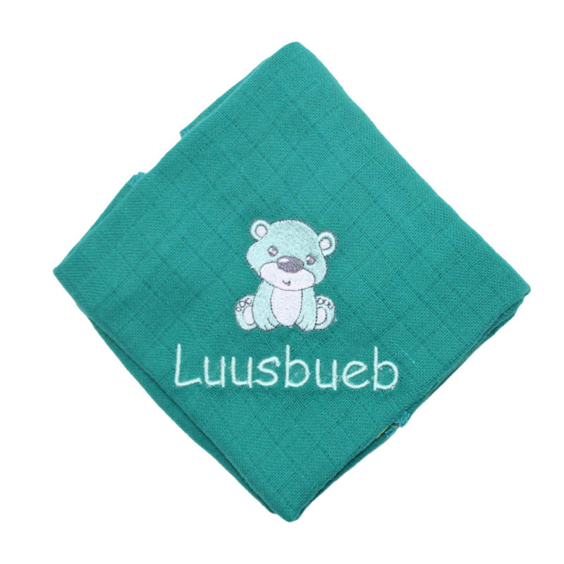 % Nuscheli petrol Teddy&Luusbueb