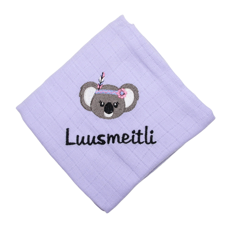 % Nuscheli flieder Koala&Luusmeitli