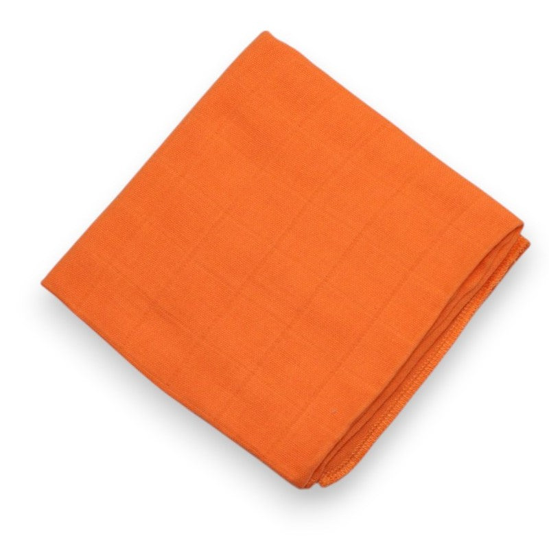 Nuscheli uni 62x62 orange