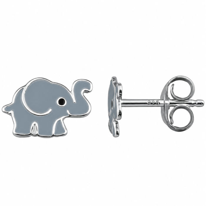 Kinder Ohrstecker Elefant