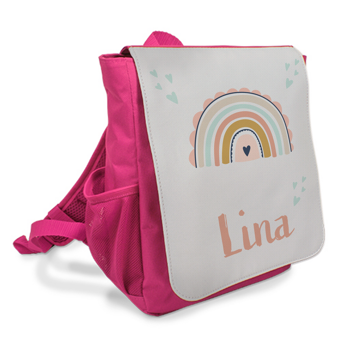Enfants sac à dos arc-en-ciel