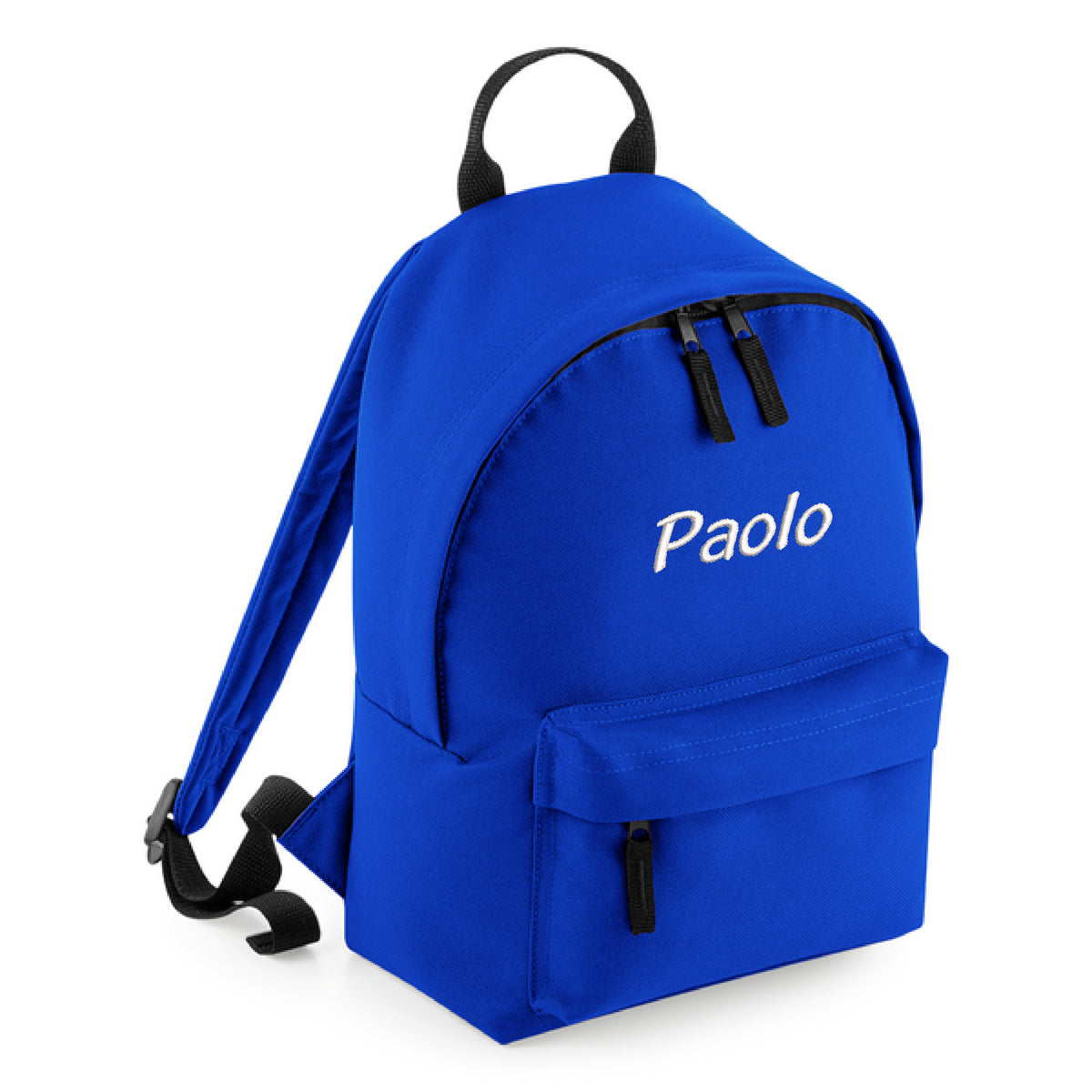 Rucksack royalblau mit Name
