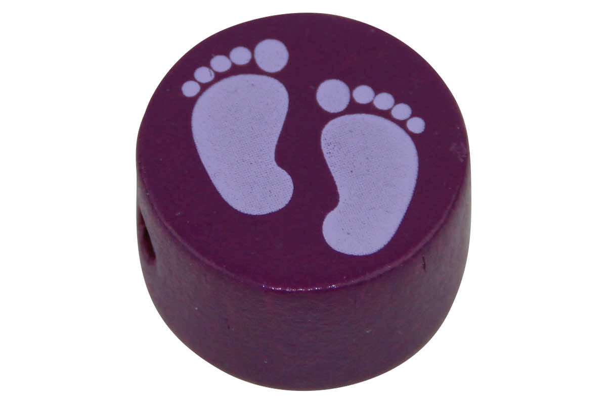 Motif beads discs feet