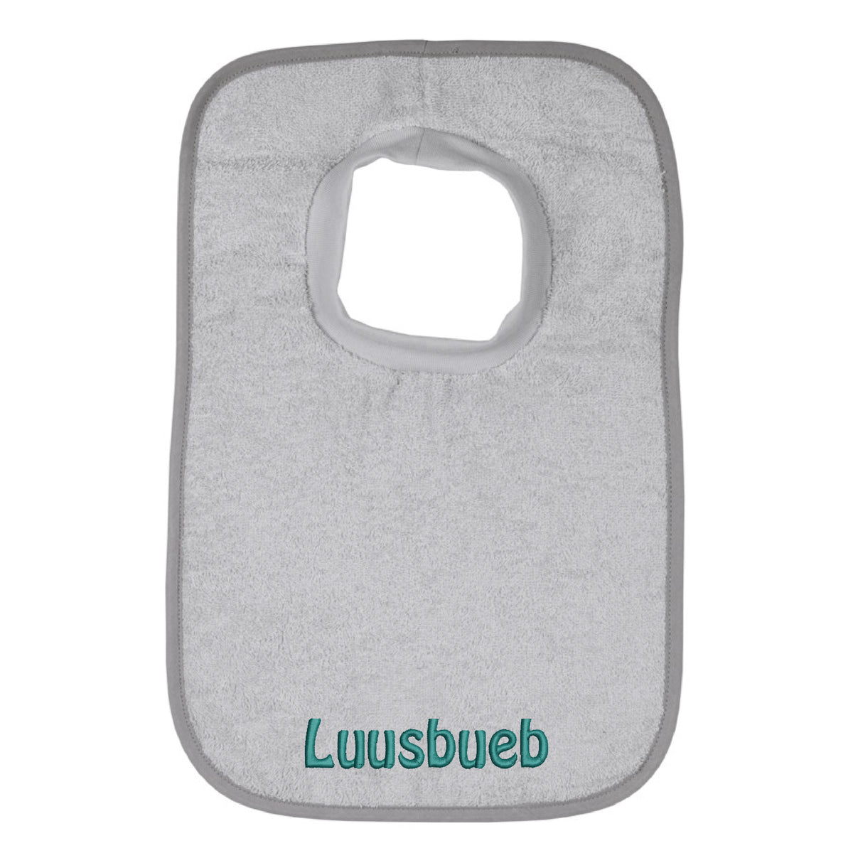 % Schlupflatz hellgrau mit Luusbueb