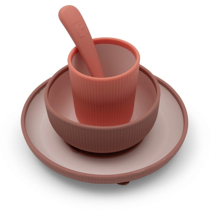 Geschirrset Silikon Blush Shades
