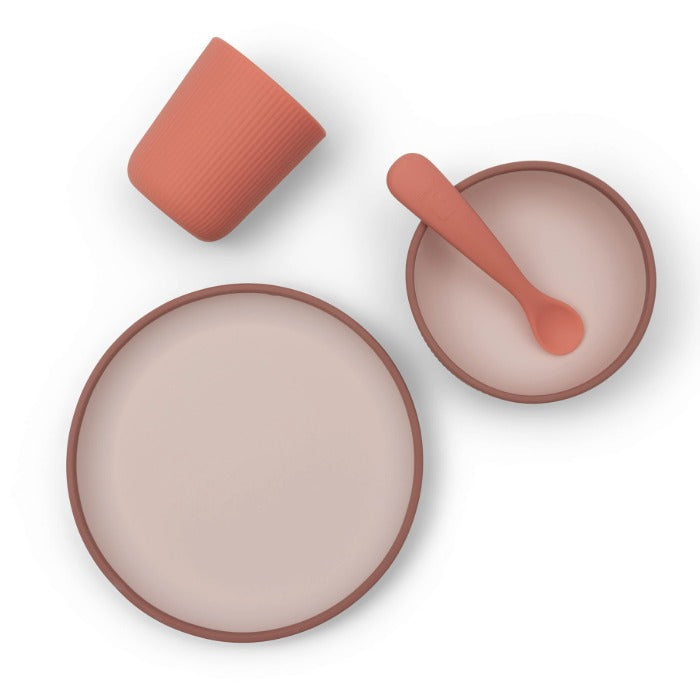 Geschirrset Silikon Blush Shades