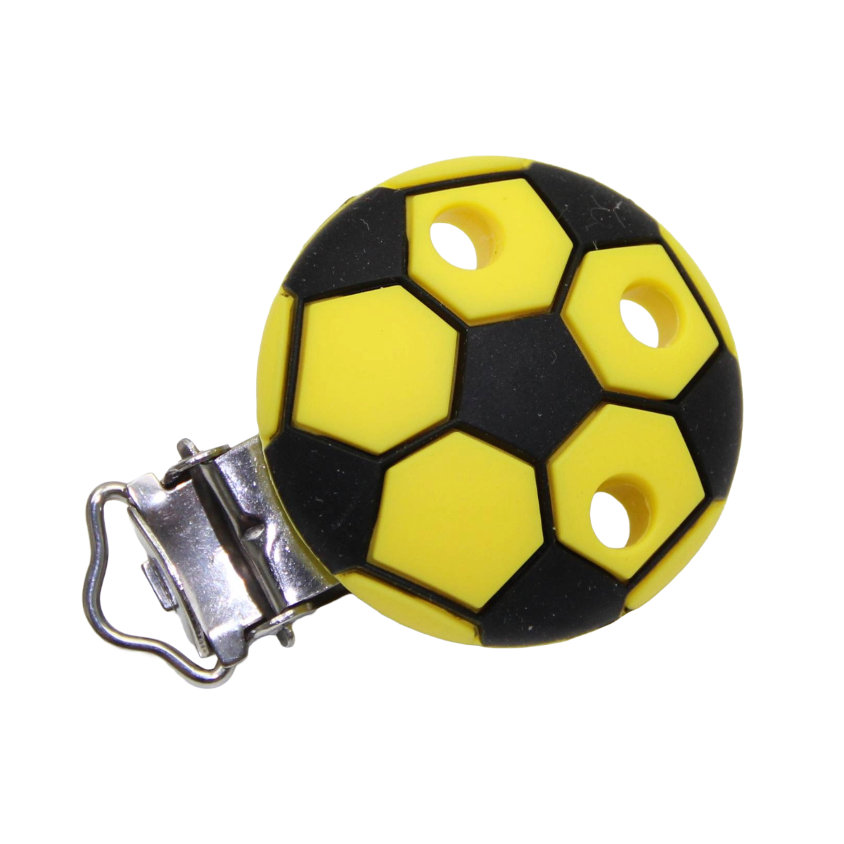 Football à clip de fixation en silicone