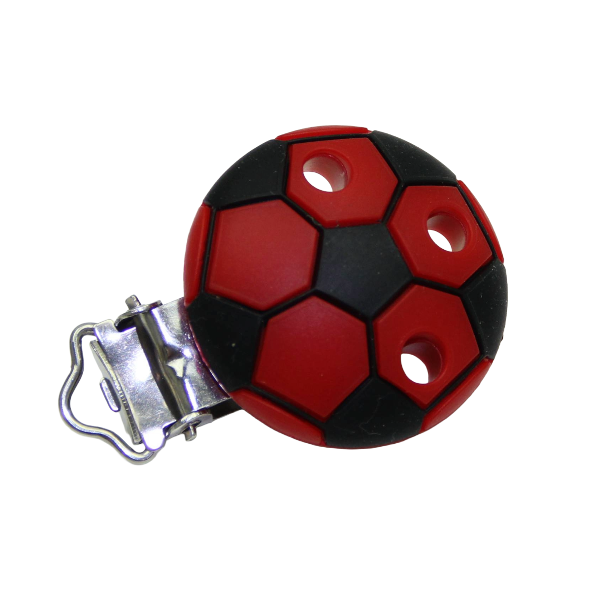 Football à clip de fixation en silicone
