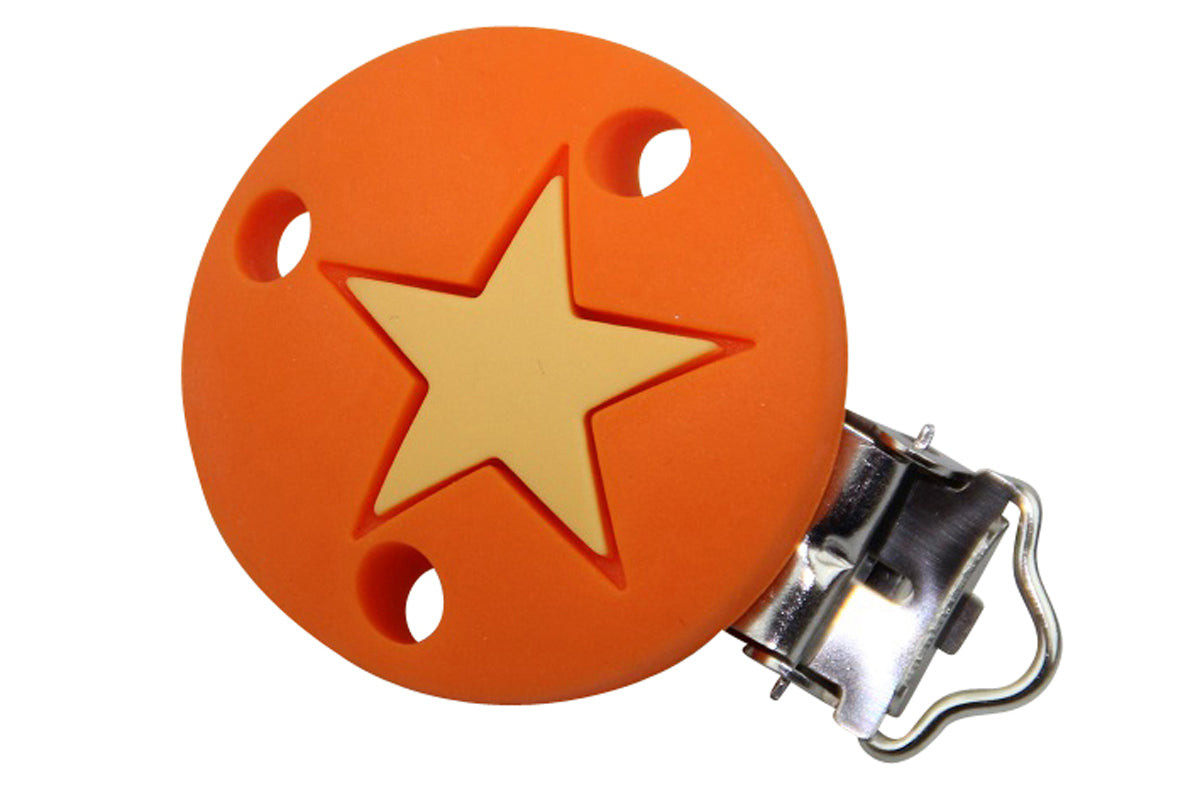 Clip de fixation de silicone Star Two -Tone