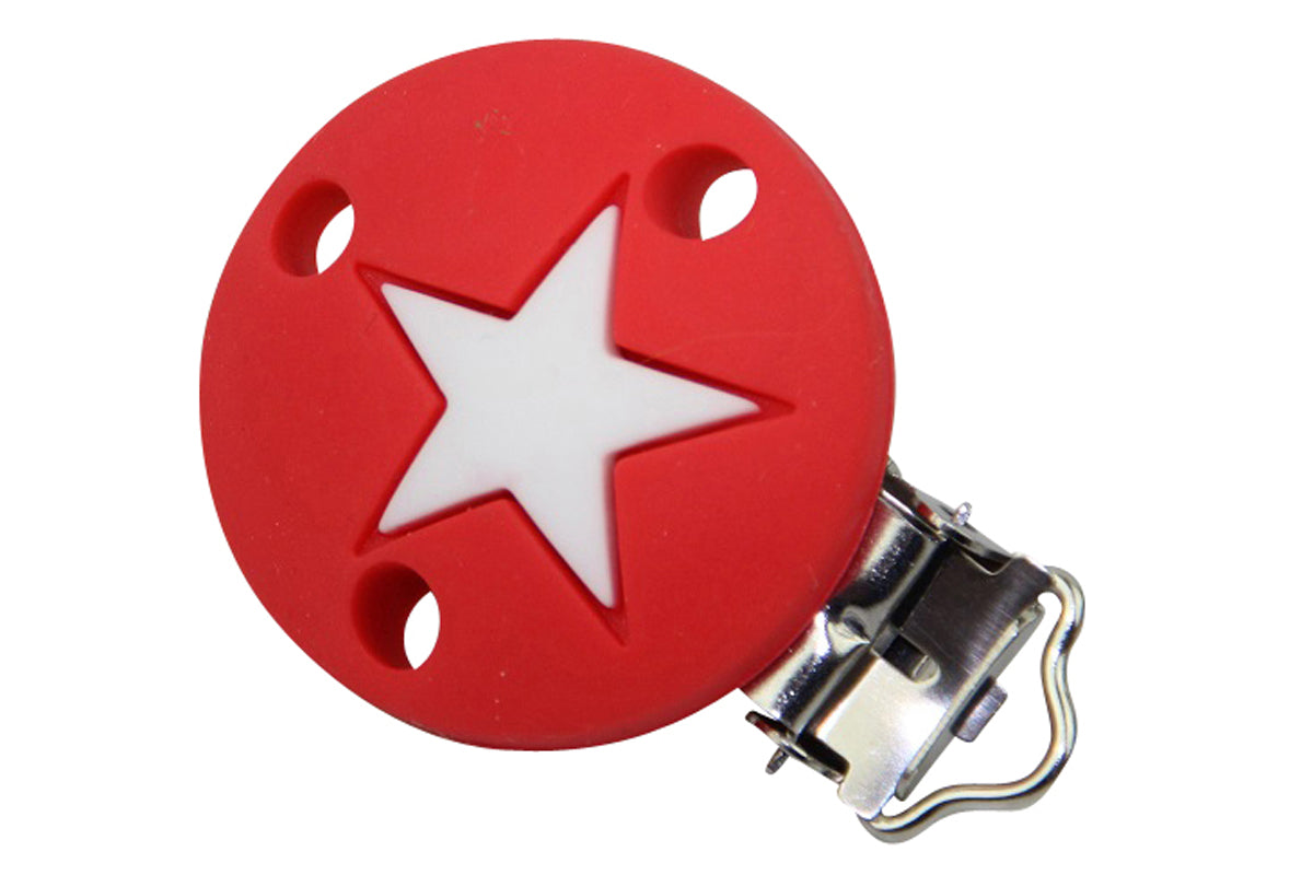 Clip de fixation de silicone Star Two -Tone