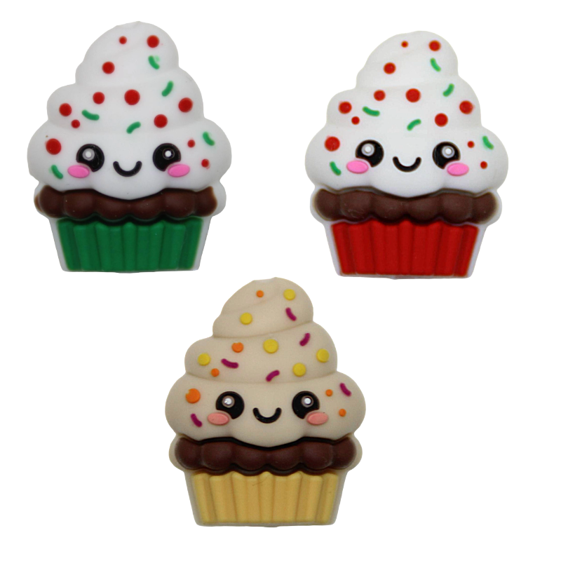 Silikonmotiv 3D Cupcake