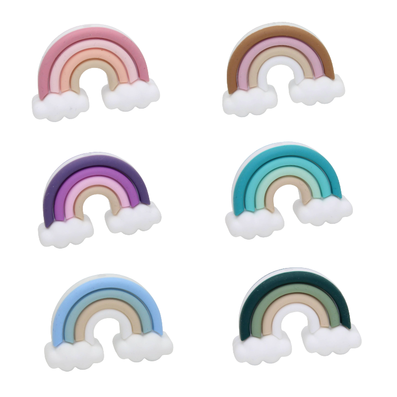 Silikonmotiv Regenbogen gross