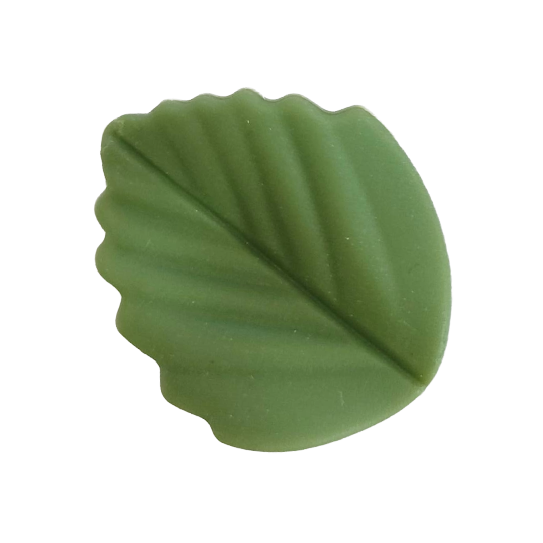 Silicone leaf motif