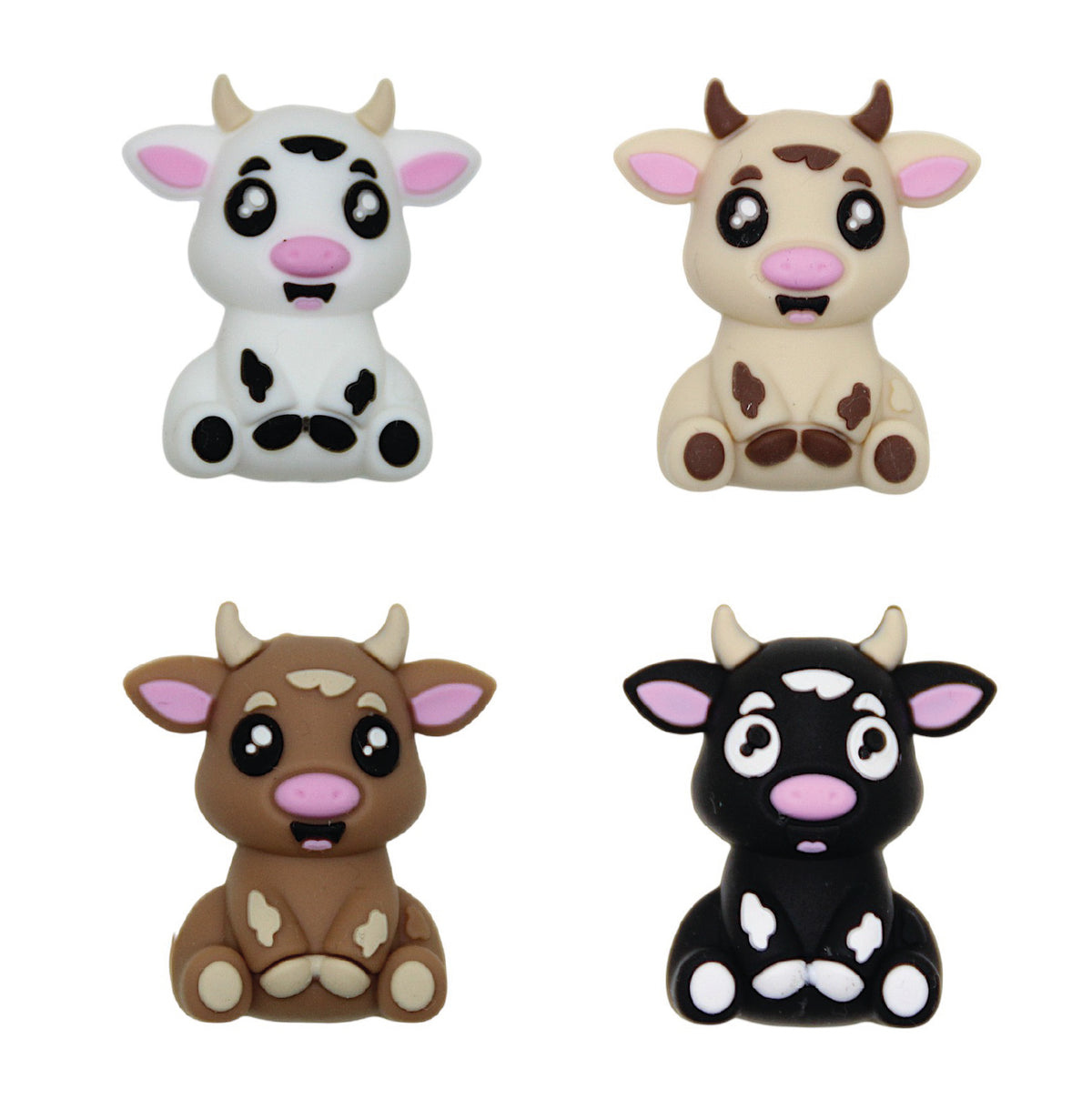 Silicone motif 3D cow