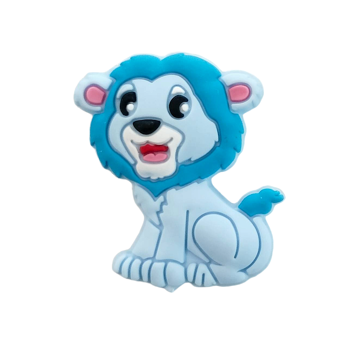Silicone motif lion