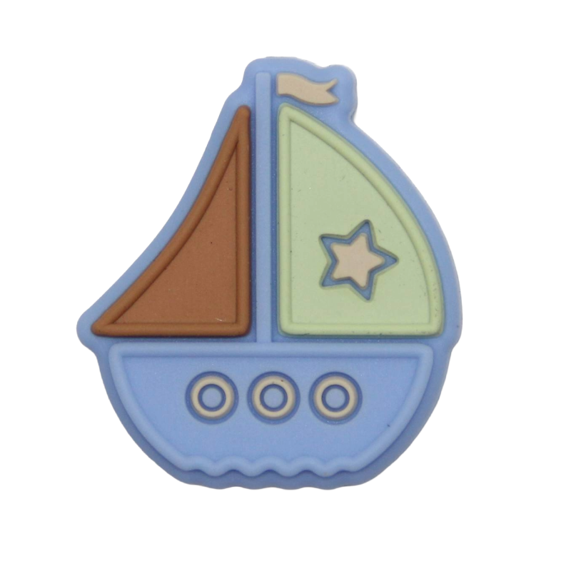 Silicone motif sailing ship