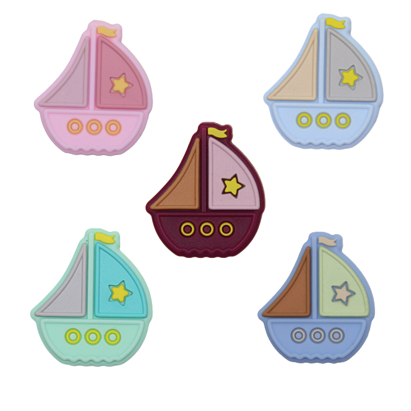 Silicone motif sailing ship