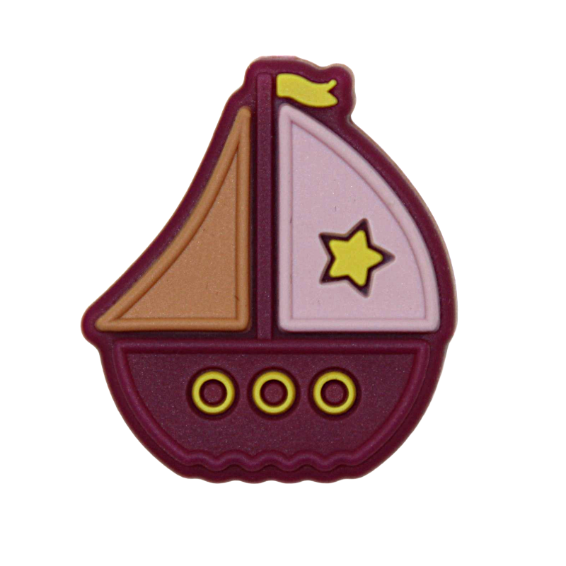 Silicone motif sailing ship