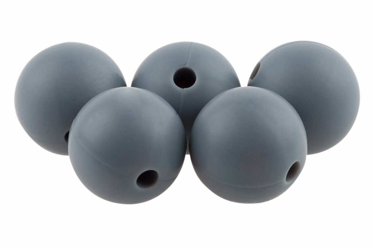 Silicone beads 15mm