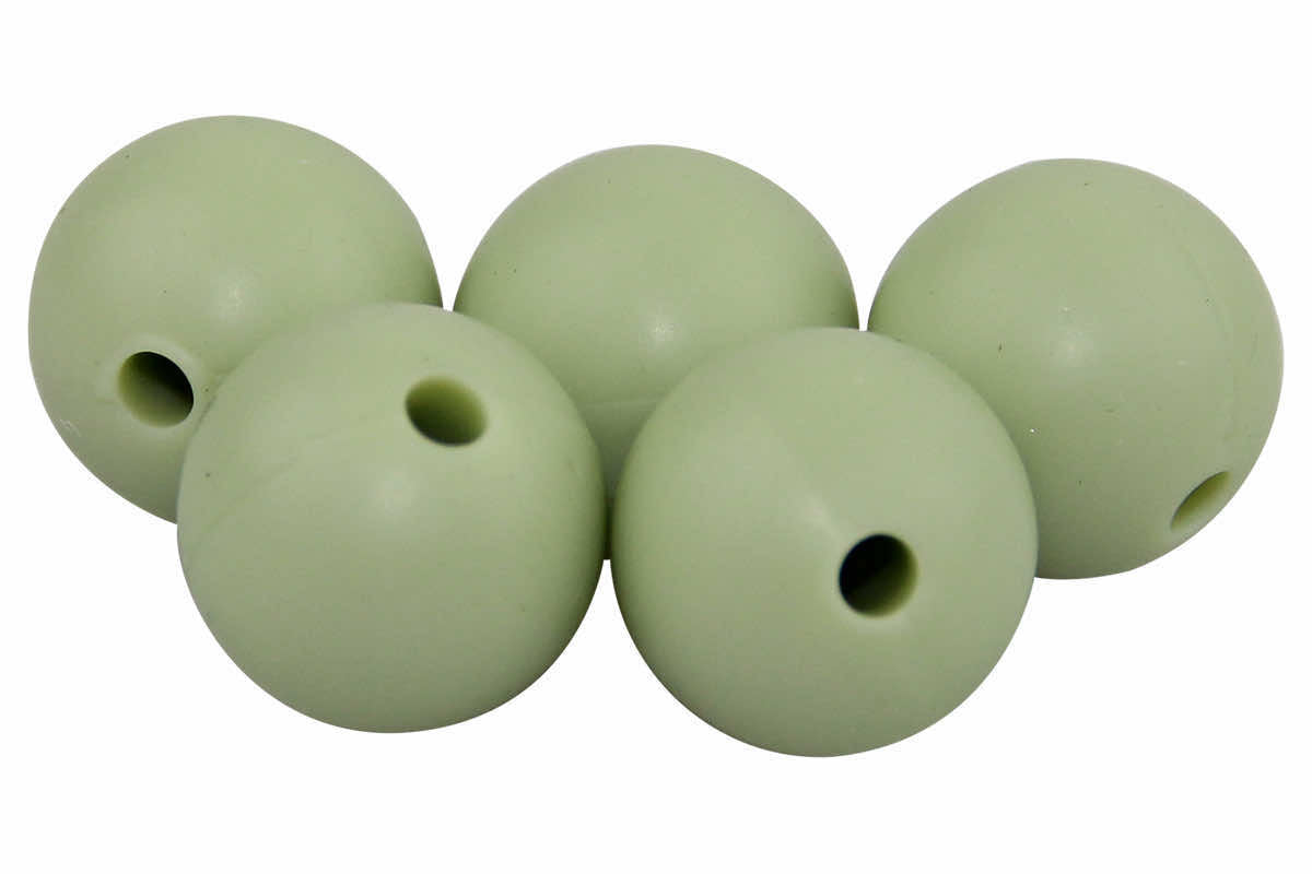 Perles en silicone 12mm