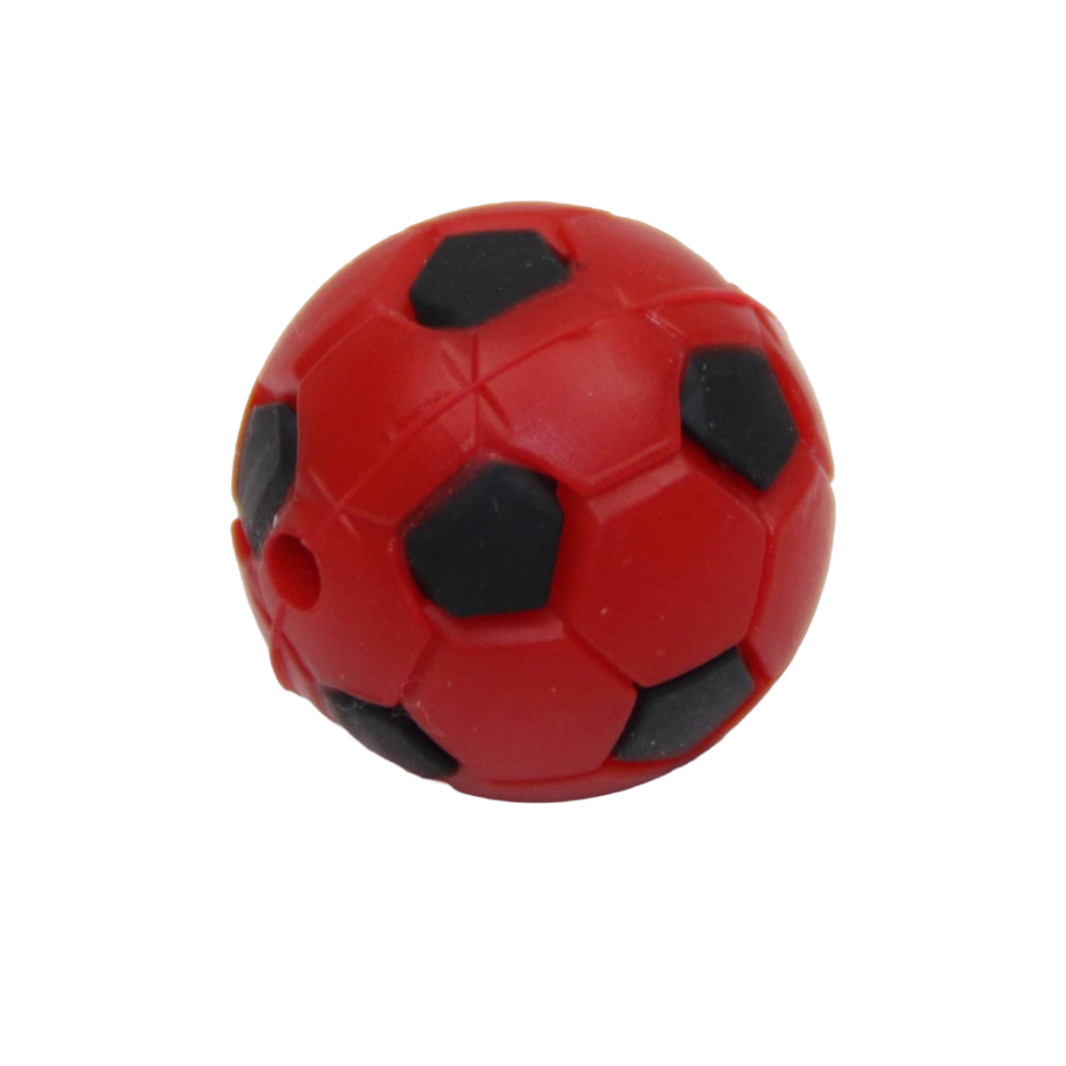 Silikonperle Fussball 19mm