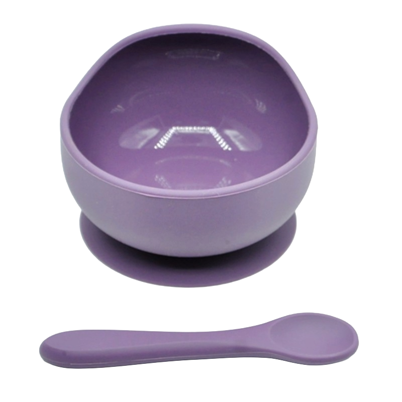Silicone bowl grape