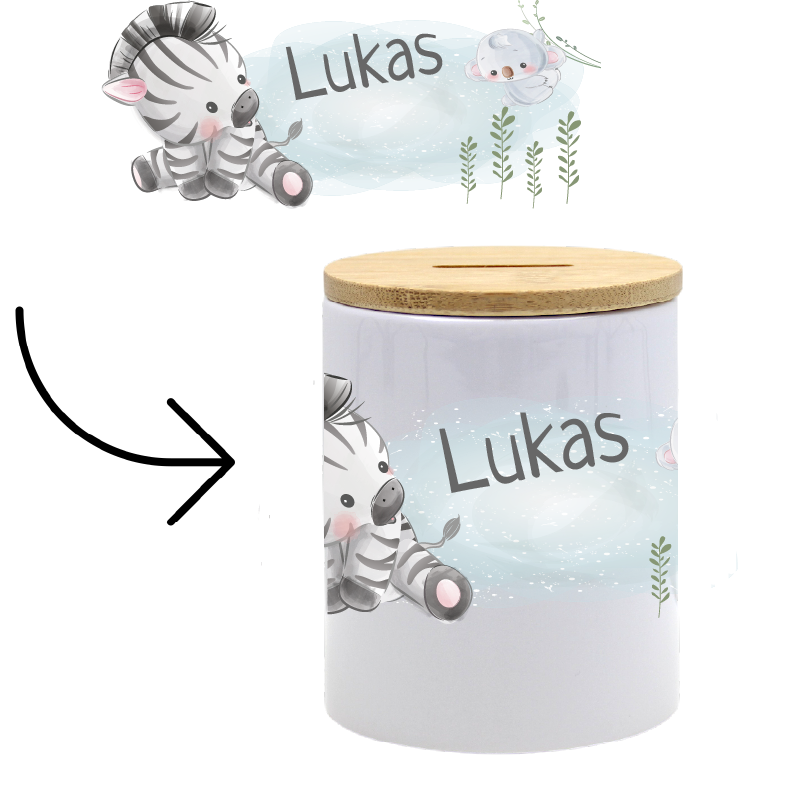 Kässeli mit Deckel - Zootiere