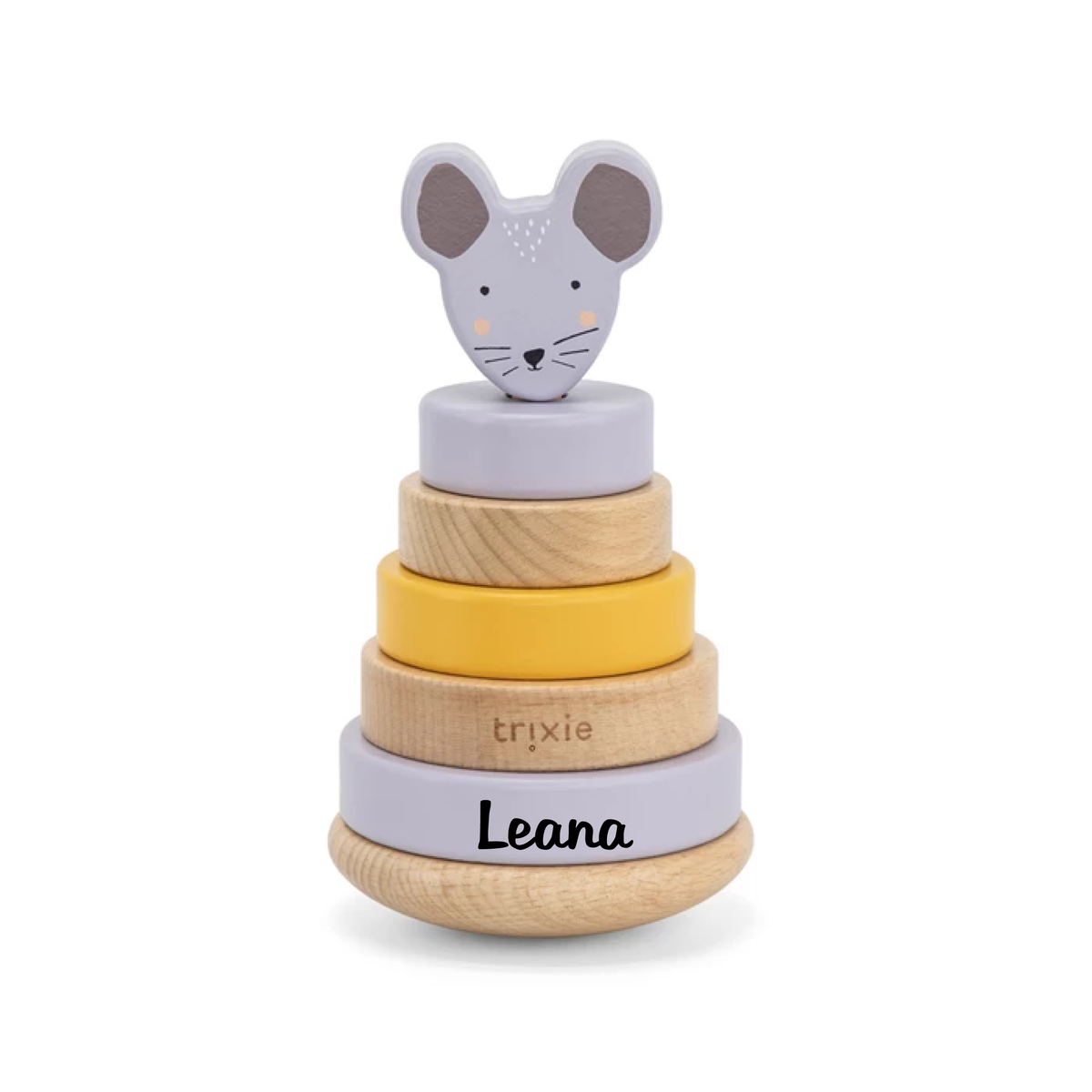 Holz-Stapelturm Maus