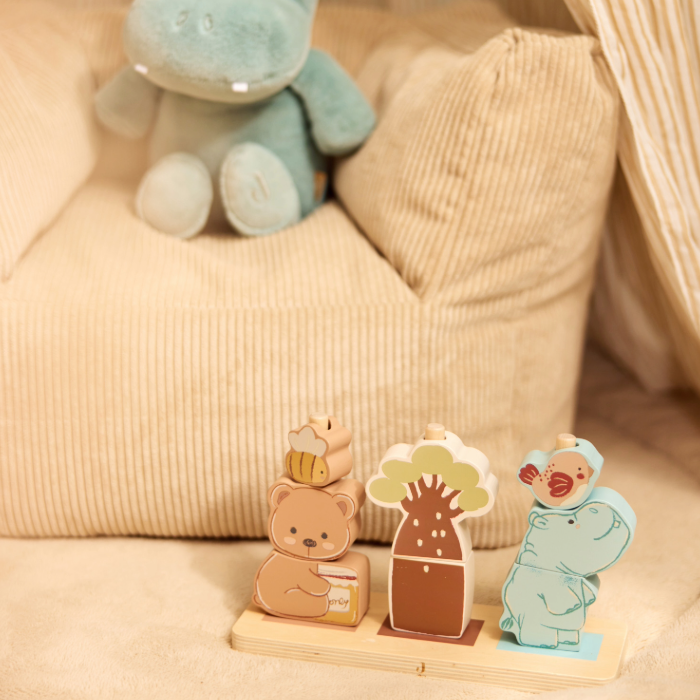 Jollies Wooden Stacking Tower